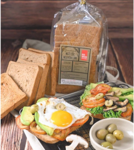 Bánh Mì Ngũ Cốc Nguyên Cám Gạch Đỏ 500Gr