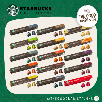 Starbucks Nespresso Coffee Capsules Original Line 10 Pods