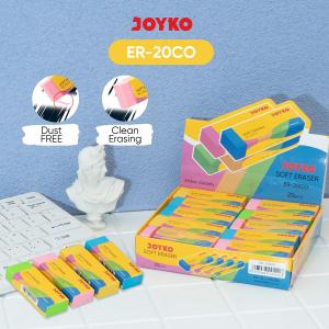 JOYKO Eraser Penghapus 1 Pack ER-20CO Isi 20 Pcs