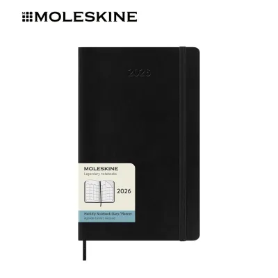 Moleskine 2026 Classic Monthly Planners Black Soft Cover