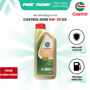 Dầu Nhớt Tổng Hợp Toàn Phần Castrol EDGE Professional 5W30 API SP ACEA A3/B4 1L -Nhập Khẩu Singapore