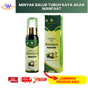 Minyak Almahyra Plus Bidara Minyak Balur Urut Pijat 100 ML