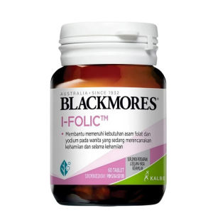 Blackmores I-Folic 60s Original Australia | Asid Folik Wanita Hamil | Sebelum & Semasa Kehamilan