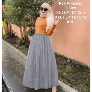 Rok Tutu Dewasa Panjang Model Terbaru Rok Princess Matt Moscrepe Mix Tille Dot Korea Style Model kekinian fashion viral kekinian Good Quality Premium