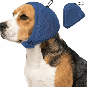 GENENIC Adjustable Dog Calming Earmuff Breathable Anti Anxiety Dog Grooming Earmuff Multi-functional Soft Noise Reduction Earmuffs Noise