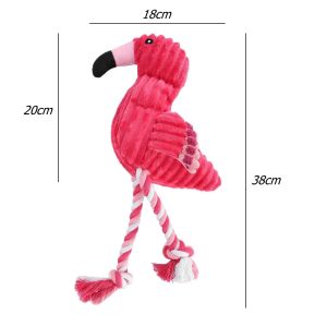 Đồ chơi thú bông vải nhung sần kêu chút chít gắn thừng cho chó mèo thú cưng - Đen Ta pet shop