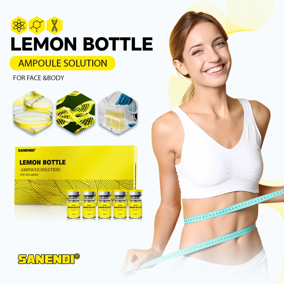 LEMON BOTTLE PPC dissolving fat improvement slimming belly care essence  7mlx5 Hyaluronic Acid Moisturizing Essence Fragrance-Free Alcohol-Free  Essence Combination Skin Care Essence - Lazada
