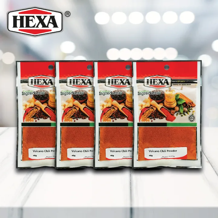 HEXA%20HALAL%20Volcano%20Chili%20Powder%2040gm%20x4%20Serbuk%20Cili%20Pedas%20-%20Image%202