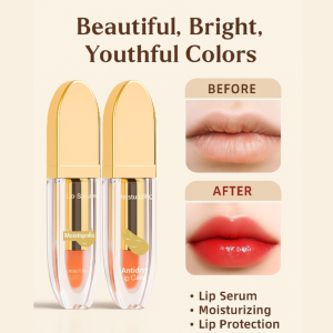 Deep Nourishing Color-Changing Lip Serum Oil for All Seasons Adult Women Moisturizing and Dryness Improvement
