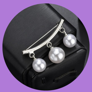 Trâm Cài Áo Phối Đá Ngọc Thả Sang Trọng Thanh Lịch Cho Nữ