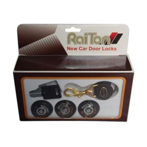 RAITON DOOR LOCK / KUNCI PINTU MOBIL UNIVERSAL RAITON ORIGINAL 3 PINTU BULAT
