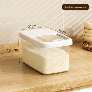 7.5-12.5KG household rice storage sealed box insect-proof and moisture-proof large-capacity storage barrel grain storage barrel