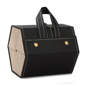 PURETEN Folding Portable Display Glasses Organizer Storage Box Sunglasses Case Eyeglasses Holder