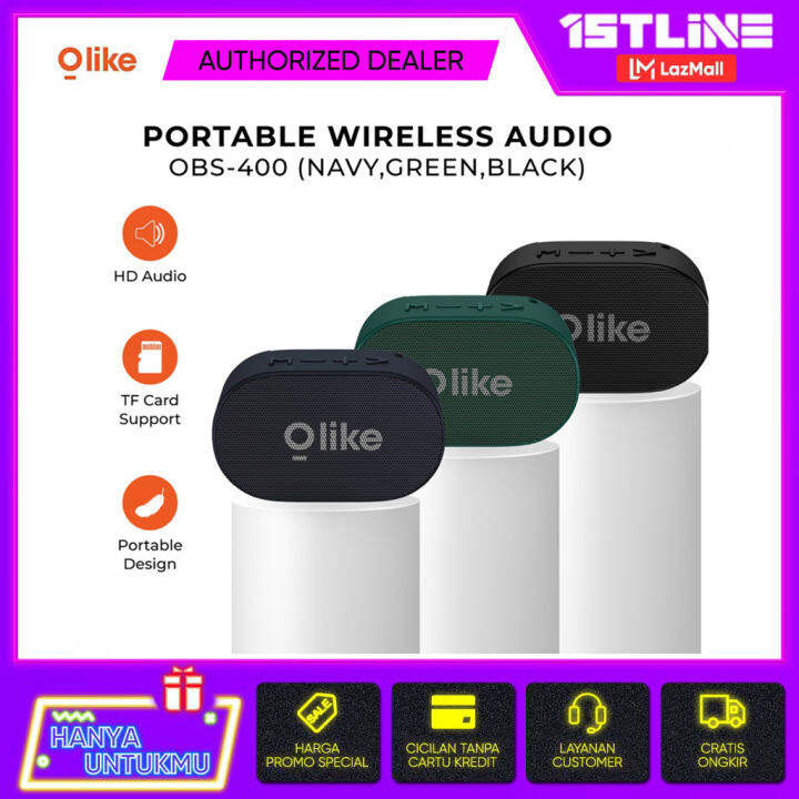 Olike OBS-400 Speaker Bluetooth Wireless KS1 HD Audio Garansi Resmi 100 ...