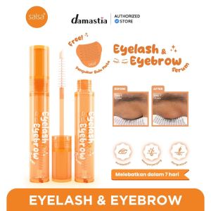 SALSA Eyelash & Eyebrow Serum - Serum Menebalkan Penumbuh Bulu Mata dan Alis Cepat with Biotin Peptide Ginseng