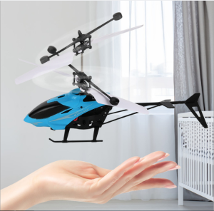 Máy bay điều khiển từ xa cảm ứng bằng tay A001 dành cho bé giúp bé vui chơi vận động phát triển thể chất