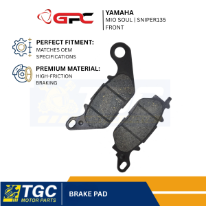 GPC BRAKE PAD  MIO SOUL/SNIPER 135 - FRONT  ( 1 PC )