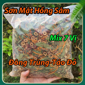 Trà Sơn Mật Hồng Sâm Đông Trùng Táo Đỏ thanh nhiệt-Túi 1Kg