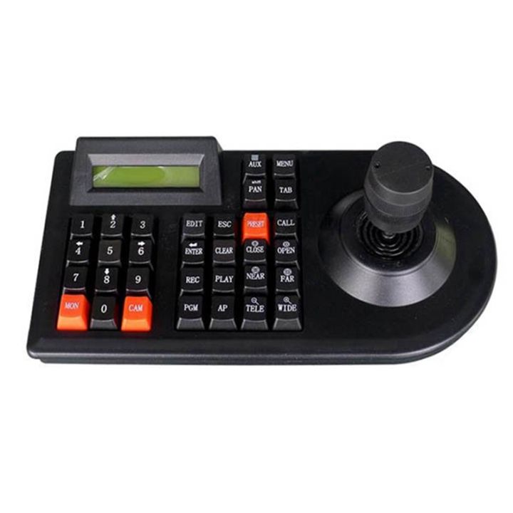 3D Joystick PTZ Keyboard Pan Tilt Zoom Controller For Analog CCTV PTZ ...