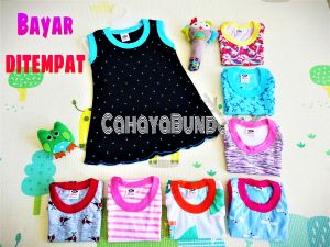 [Paket 3Pcs] Daster Bayi Anak perempuan LUCU dan IMUT Umur 0 bulan sampai 6 tahun - BAHAN Sangat LEMBUT KHUSUS BUAT ANAK (COD/Bayar Ditempat/Gratis ongkir)