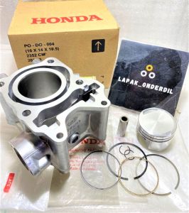 BLOK SILINDER SEHER SET ASSY HONDA VARIO 125 OLD VARIO 125 LED KODE PART 1210A-KZR-600 BARU ORIGINAL GRES ASLI HONDA
