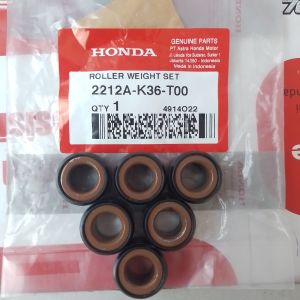 Roller weight set Vario 150 eSP K59 (2015 - 2018) original honda 2212AK36T00