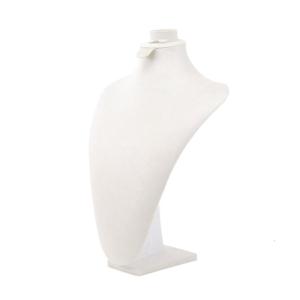 Thanh Lịch Mạnh Mẽ Lint trưng bày Vòng cổ Đứng Nhỏ Bust Chủ Phụ Kiện Di Động Cho Countertop Showcase