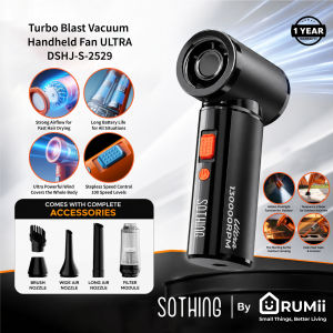 SOTHING Turbo Blast Vacuum Handheld Fan ULTRA DSHJ-S-2529