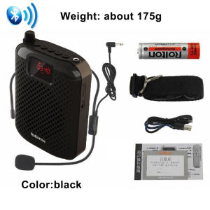 (Ship in 24hrs)Rolton K500 Portable Loud Speaker Mini Bluetooth Voice Amplifier with Microphone Booster Megaphone for Teacher Tour Guide