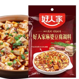 [HCM]Gia vị đậu hủ Tứ Xuyên Trung Quốc 80gr 好人家麻婆豆腐调料80gr** Gia Vị Nấu Ăn Trung Quốc Đồ Gia Vị Hữu Cơ Từ Trung Quốc - Lazada