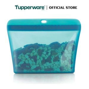 Tupperware Silicone Stand-Up Bag (1L) Medium TP0049 (Freezer & Microwave Safe) Leak Proof Food Container
