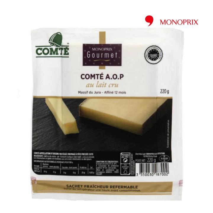 Monoprix Gourmet Premium Comte Cheese 12 Months Pdo