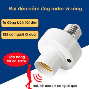 Đui đèn cảm ứng cảm biến chuyển động RADAR vi sóng 5.8ghz đuôi cảm biến