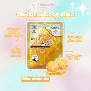Mặt Nạ 3W CLINIC Dưỡng Trắng Da Dưỡng Ẩm Chiết Xuất Từ Thiên Nhiên Hàn Quốc