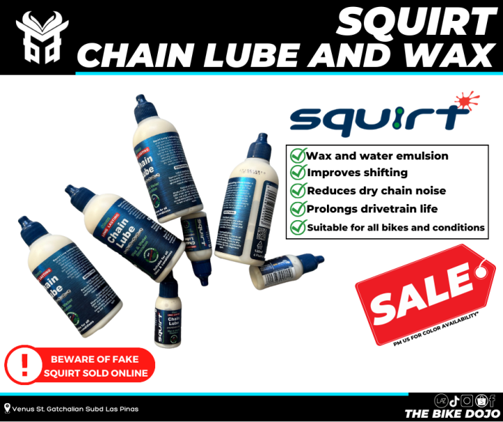 SQUIRT BICYCLE Chain Lube and Wax Lazada PH