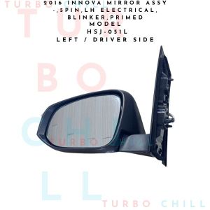 HSJ-051L 2016 INNOVA mirror assy -5pinLH electrical blinkerprimed