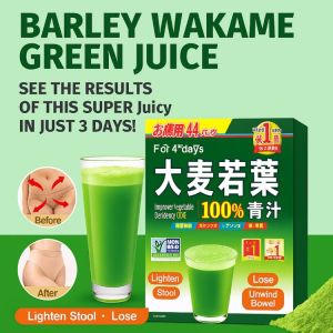 Barley Wakame Green Juice Healthy Sunflower Drinks Organic Vegetable Fiber Green Juice Easy Fat Loss Selected Drinks