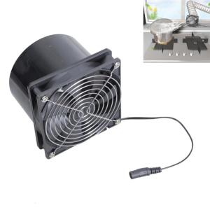 Compact 12cm Exhaust Fan 3000RPM DC12V with Controller for Effective Smokes and Heat Removal In Various Applications