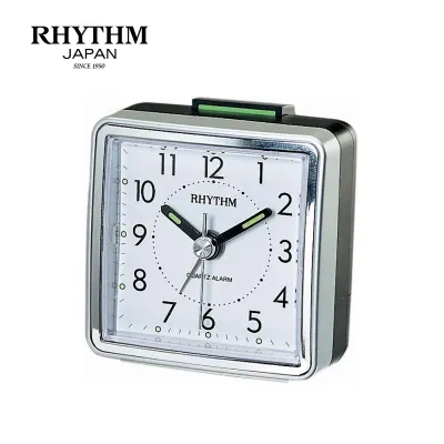 Đồng hồ Rhythm CRE210NR19. Kt 5.7 x 5.7 x 3.3cm 55g Vỏ nhựa. Dùng Pin.