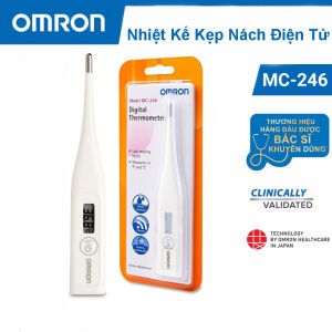 Nhiệt Kế Điện Tử OMRON  MC - 246 Cho Kết Quả Chuẩn Xác