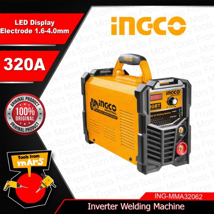INGCO MMA DC Inverter Welding Machine IGBT 320A INGMMA32062 TFM IPT Lazada PH