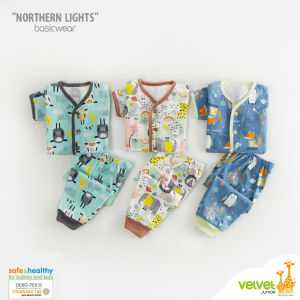 Velvet Junior Basic Short Sleeve & Long Bottom With Mid Button Set (Pack of 3 sets)