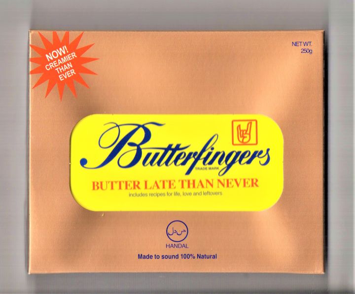 Butterfingers - Butter Late Than Never ( CD + Postcard ) *** Ready