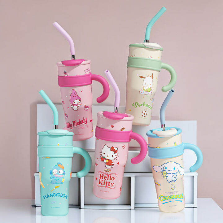 crxf Hello Kitty insulated big capacity water cup, high aesthetic value ...