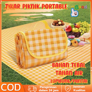 2×3M Matras Piknik Waterproof Tikar Alas Duduk Lipat Portable Tikar Piknik Outdoor