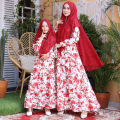 SISTAQUE - Setelan Maxi Couple Ibu dan Anak Perempuan Fashion Muslim Larisa. 