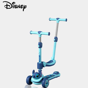 Disney Alien 3 in 1 Children Scooter Flash Light Anti-Slip Safe Fun Ride for 2-8 Years Babies And Kids