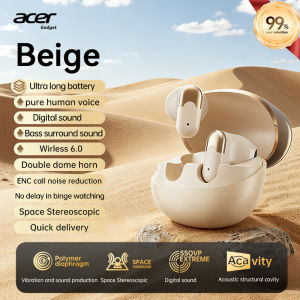 (HD1)Acer OHR628 Headsets Wireless Ear Clip Design Open HIFI Sound Quality Earbuds Bluetooth Comfortable to Wear Sports Running Notebook Multi-Device Earphones