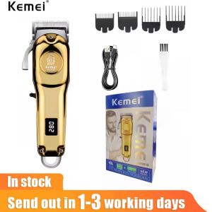 Kemei Mens Electric Hair Clipper Charging Shaver Wireless USB Charging Original KM-2628
