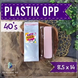 Plastik OPP Lem 85x14 cm 40s Micron Isi 100 lembar